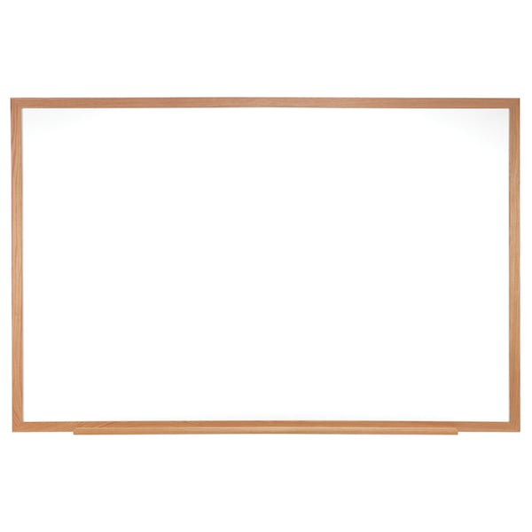 Ghent Wood Frame Non-Magnetic Whiteboard, 24in x 36in M2W-23-1 - main